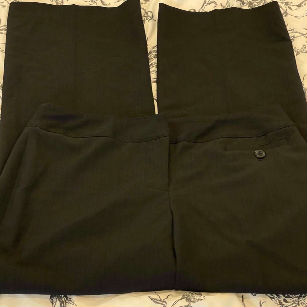 Atelier 6P Black Dress‎ Pants with Pocket
